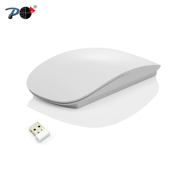 Wireless Optical Touch Magic Mouse Slim Silent Click 2.4G USB