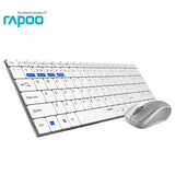 Ultra Slim Wireless Keyboard - Gift Mouse With Bluetooth 3.0