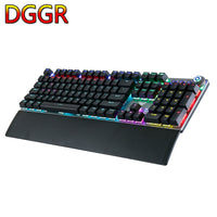 Ergonomic Rainbow Light Mechanical Keyboard