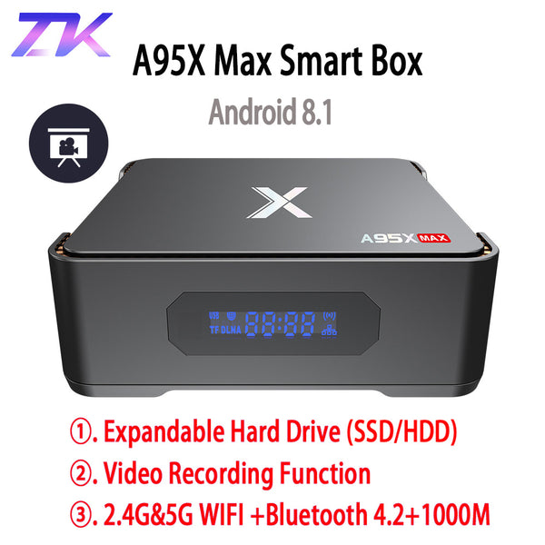 A95X MAX X2 Android 8.1 TV Box 4G 64GB