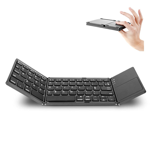 Foldable Touchpad Bluetooth Keyboard