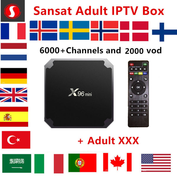 World IPTV Box x96mini Android TV